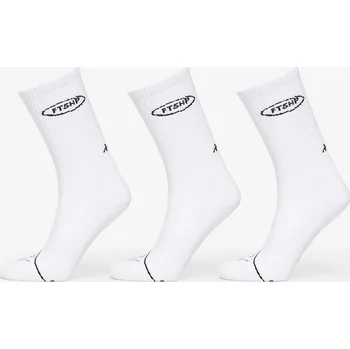 Ponožky Footshop Basic But Not Basic Socks 3-Pack White 36-38