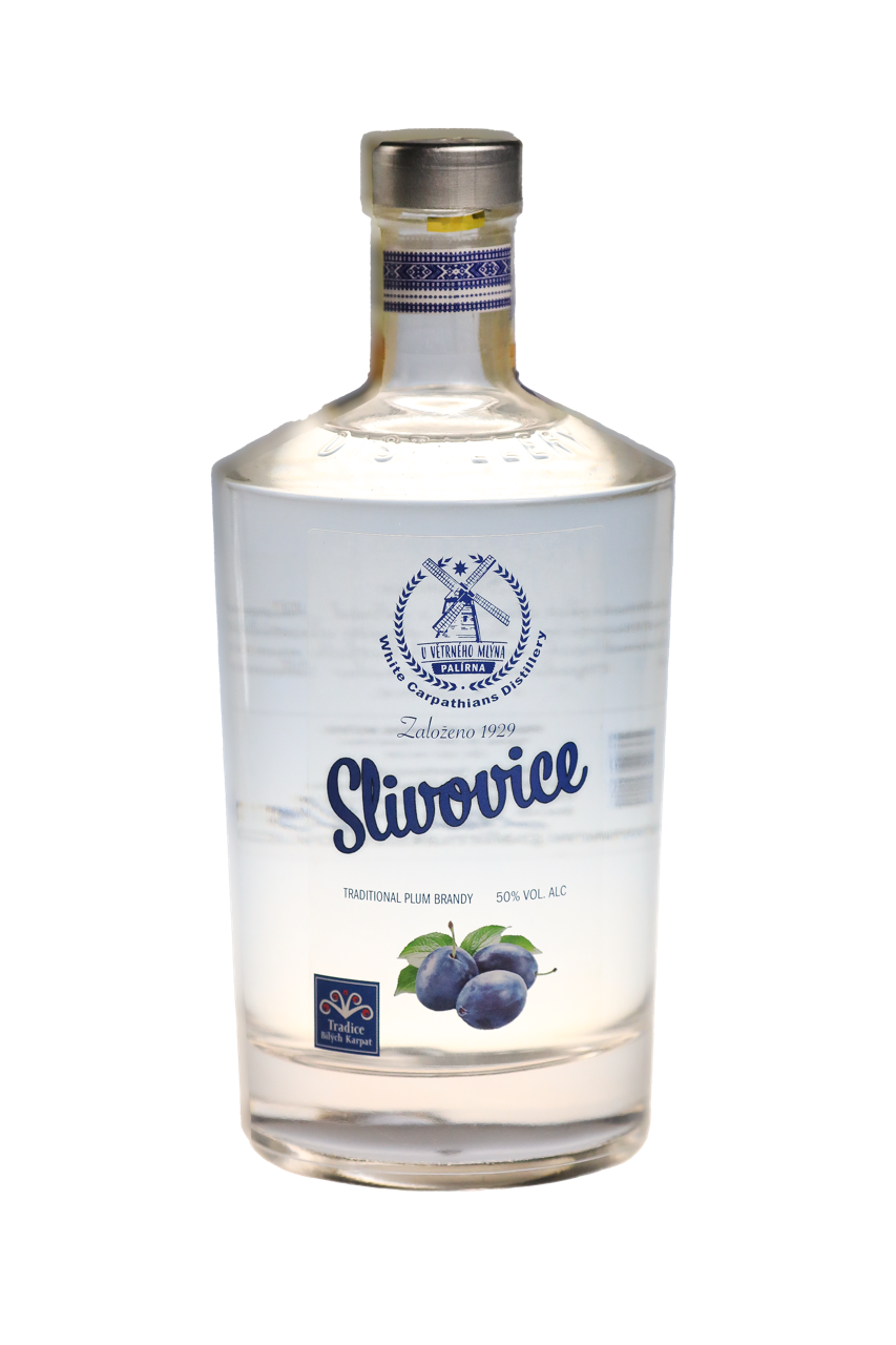 Slivovice KUŽELOV 50 % 0,5 l