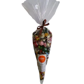 Čokoláda Dárkový kornout - Laica pralinky MIX 10ks