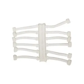 Zarážky na boilie a pelety Mistrall dlouhé průhledné Velikost M