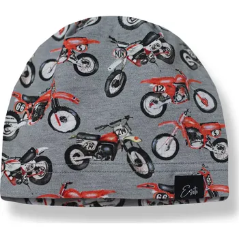 Čepice ESITO | Jarní čepice Motorky - šedá / 48