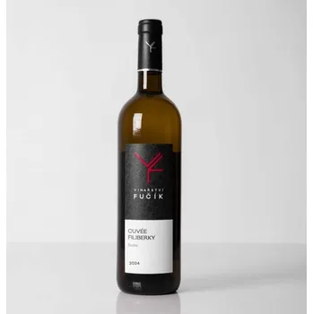 Víno Cuvée Filiberky 2024, moravské zemské víno, Vinařství Fučík, polosuché