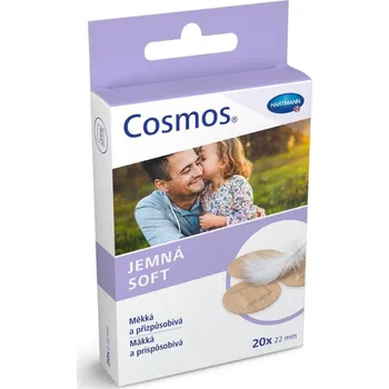 Náplast Cosmos Soft jemná náplast průměr 22 mm—20ks
