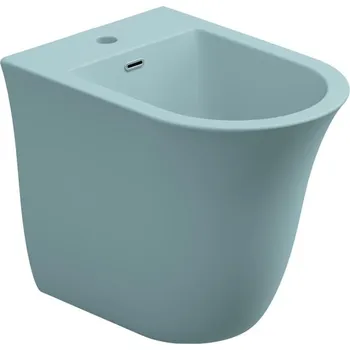 Bidet Bidet stojící Flut, keramický, ice matný, s otvorem pro baterii, FLBI01037FI