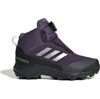 Dětská treková obuv Dětské Vysoké boty ADIDAS TERREX WINTER MID BOA R.RDY K JS2970 – Fialová 36 2/3