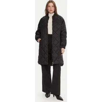 TWINSET Bunda pro přechodné období 252TP2130 Černá Regular Fit 46