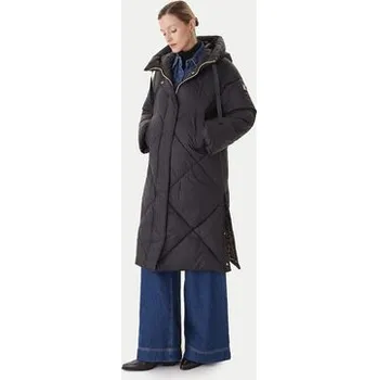 LOLA CASADEMUNT Zimní bunda LF2501002 Černá Relaxed Fit M