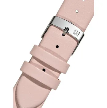 Řemínek na hodinky Kožený řemínek Morellato Micra Evoque 5126875.128 M, růžový - 18 mm