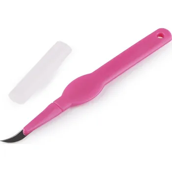 Kuchyňský nůž Ergonomický nůž / páráček k řezání a vykrajování, délka 13,5 cm, Balení 1 ks, Varianta růžová