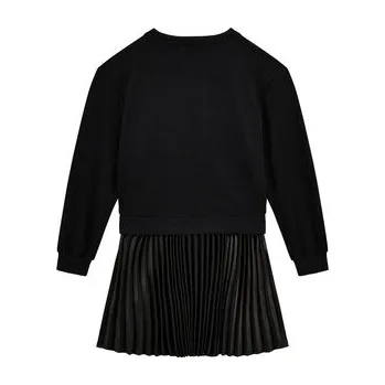 Dámské oblečení Guess Každodenní šaty J5BK31 KAUH0 Černá Regular Fit 7Y