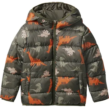 Chlapecká bunda lupilu® Chlapecká prošívaná bunda (tmavě zelená, 98/104)