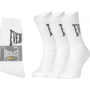 Pánské ponožky Everlast skarpety tennis 3pak white SKT001-01 39-42 Velikost: 39-42