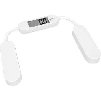 Domácí spotřebič ADE Martha – skládací koupelnová váha 180 kg 23,5 x 5 x 7 cm bílá