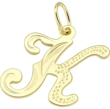 Přívěsek Zlatý přívěsek písmeno K