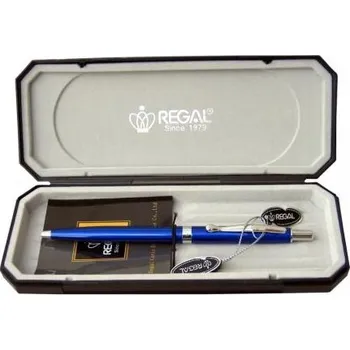 Sada pera s tužkou Kuličkové pero Regal Reef - modré