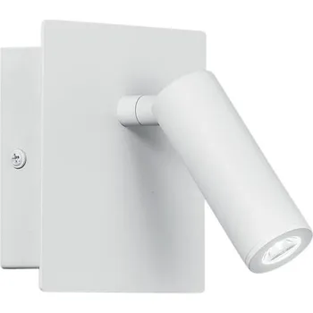 Nástěnné svítidlo FANEUROPE Nástěnné LED svítidlo DICKENS nastavitelné bílá, 2,2 W, 220 lm, 3000 K, 11 x 9 x 3 cm - FANEUROPE FAN LED-DICKENS-AP-BCO