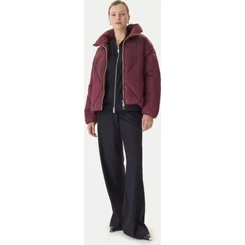 Lola Casademunt by Maite Zimní bunda MF2501007 Bordó Oversize L