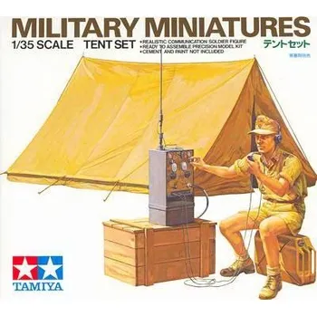 Plastikový model Tamiya Tent set