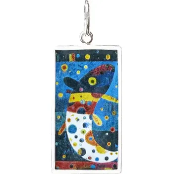 Přívěsek Aljančič Velryba Miniartion bílé zlato