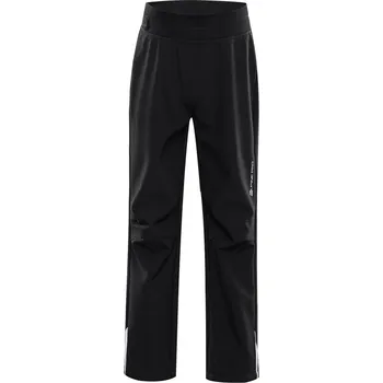 Chlapecké kalhoty kalhoty dětské dlouhé ALPINE PRO ZORTO softshellové černé