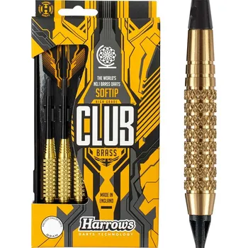Volný čas Harrows šipky Club Brass soft 16g K