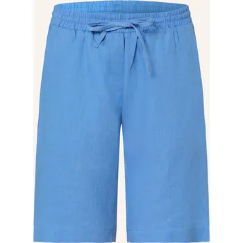 Dámské kraťasy Lilienfels Dámské Lněné Šortky, modrá, 38
