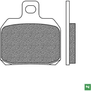 Brzdová destička brzdové destičky, NEWFREN (směs SCOOTER ELITE SINTERED) 2 ks v balení M502-964