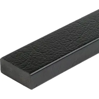 Stavební profil HAPPY END Varovný a ochranný profil 4, černá, 5 cm × 2 cm × 100 cm - DP 10213