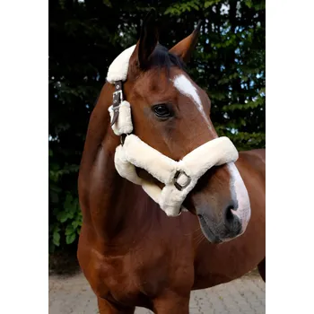 EQUITHÈME Ohlávka Teddy Equithème, chocolate/ecru FULL