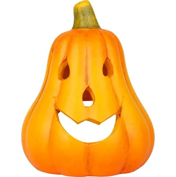 Dekorace MagicHome Nature, Dýně dlouhá, terakota, 11x10x14 cm