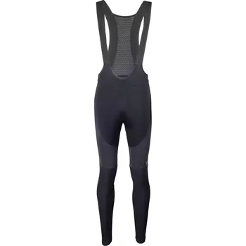 Cyklistické kalhoty FORCE kalhoty F SHIELD se šráky a vložkou, černé XXL