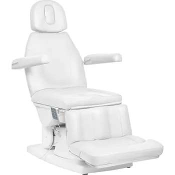 Pedikérské křeslo Elektrické podoloogické kosmetické křeslo Kate 4 siln. bílá