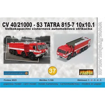 Papírový model Tatra 815-7 10x10 - CV40