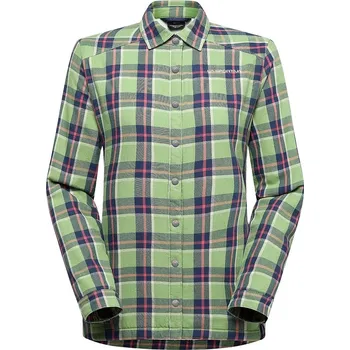 Dámská košile košile La Sportiva Rambler Lined Flannel LS - Aspen Green/Chalk M