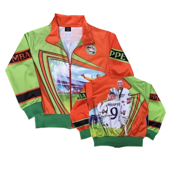 Chlapecká mikina Numberoplus Dětská fotbalová mikina Real Madrid CF - Kylian Mbappe 9 Velikost: 15 let (vel.164)