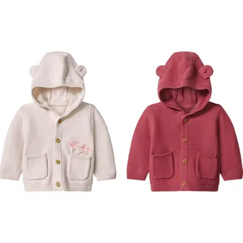 Dámský svetr lupilu® Dívčí pletený kardigan s BIO bavlnou