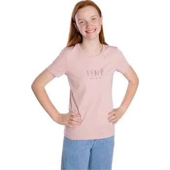 Bettymode Dívčí tričko WILD PINK krátký rukáv, 158