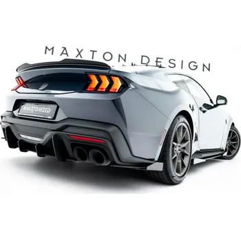 Nárazník Spoiler zadního nárazníku Street pro Ford Mustang Dark Horse Mk7 červený