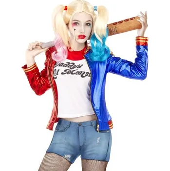 Karnevalový kostým Funiglobal - Kostýmový set Harley Quinn - Sebevražedný oddíl - M