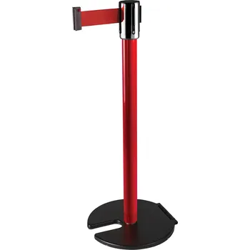 Plotový sloupek HAPPY END Zahrazovací sloupek stohovatelný 2,3 m, červená, PROFI - CV 773.22