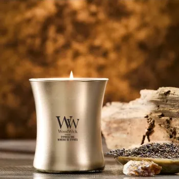 Svíčka WoodWick CYPRESS ORE, střední svíčka 275g 43471