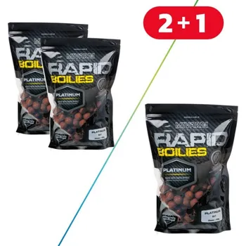 Boilies Boilies Mivardi Rapid Champion Platinum B17 Akce 2+1 24mm / 250gr