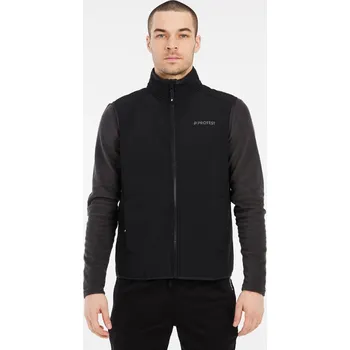 Pánská casual bunda Pánská softshellová vesta Protest PRTBRYANA XL Černá