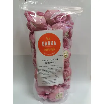 Čokoláda Laica - Oříšek (růžová), balení 10 ks