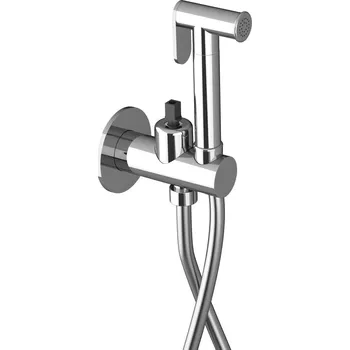 Vodovodní baterie ULTRAMIX tělo podomítkové bidetové baterie se Stop sprškou, kulatá, chrom