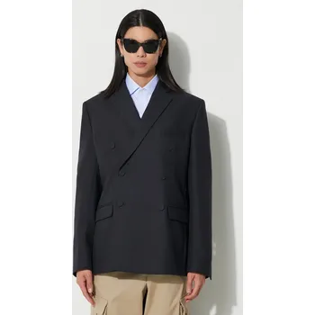 Dámské sako Vlněná bunda 424, 52, námořnická modř, 59X