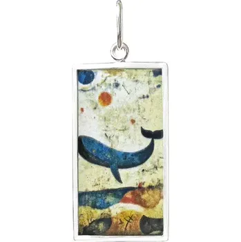 Přívěsek Aljančič Velryba 2 Miniartion bílé zlato