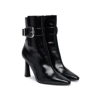 Dámské kozačky Polokozačky Steve Madden Stashed SM11004780 Černá 39