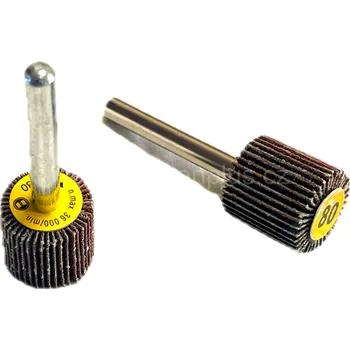 Brusný kotouč Smirkový kotouč na stopce rozměr 20x20-6 , Smirkový kotouč na stopce 20x20-6 P80