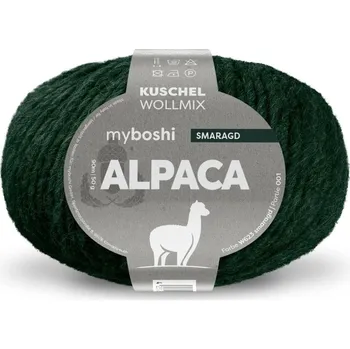 Příze Příze myboshi Alpaca Smaragdová